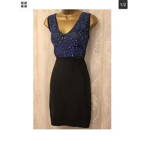 Wow Couture Gold Label Dress NWT Sz L Amazing